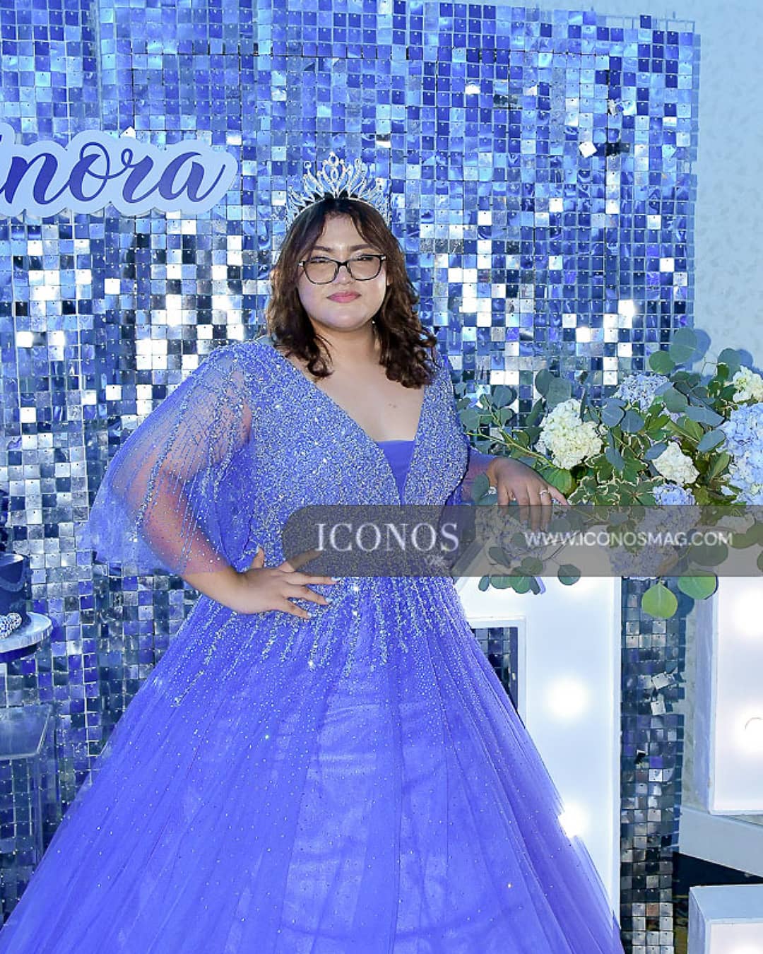 Dinora Gómez Cardona ya tiene quince años y es agasajada en familia