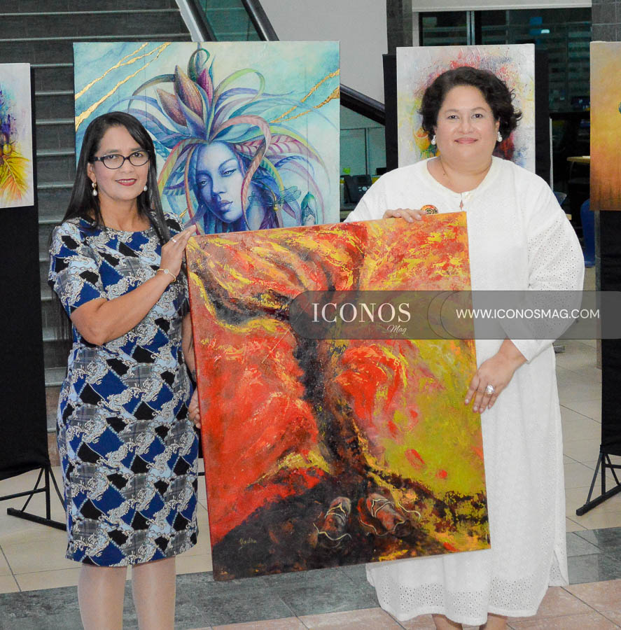 exposicion de pintura el arte y la paz en honduras asociacion mujeres artistas honduras amah banpais