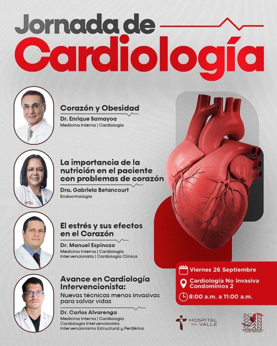 PORTADA jornada de cardiologia hospital del valle