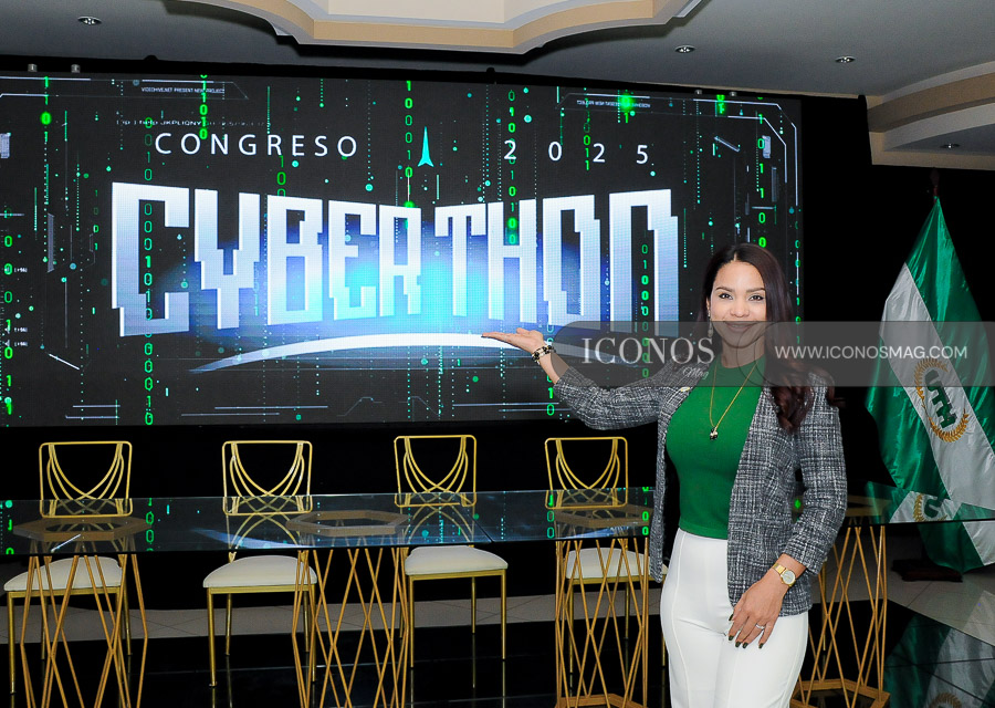 conferencia de prensa cyberthon by uth honduras