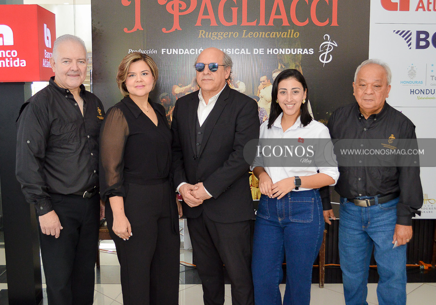 conferencia de prensa opera i pagliacci banco atlantida honduras