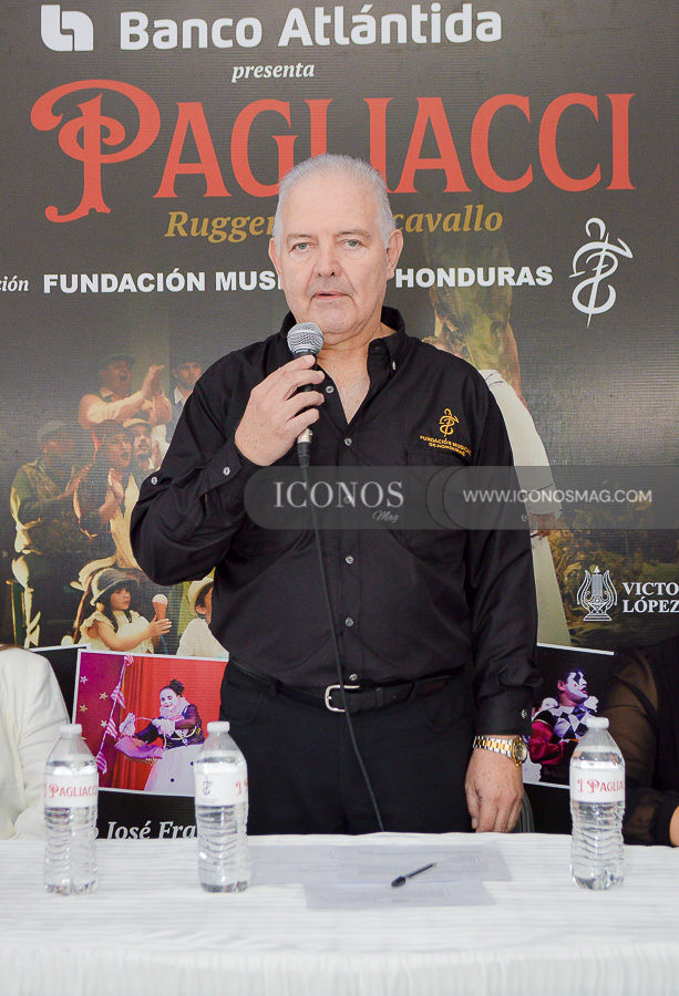 conferencia de prensa opera i pagliacci banco atlantida honduras