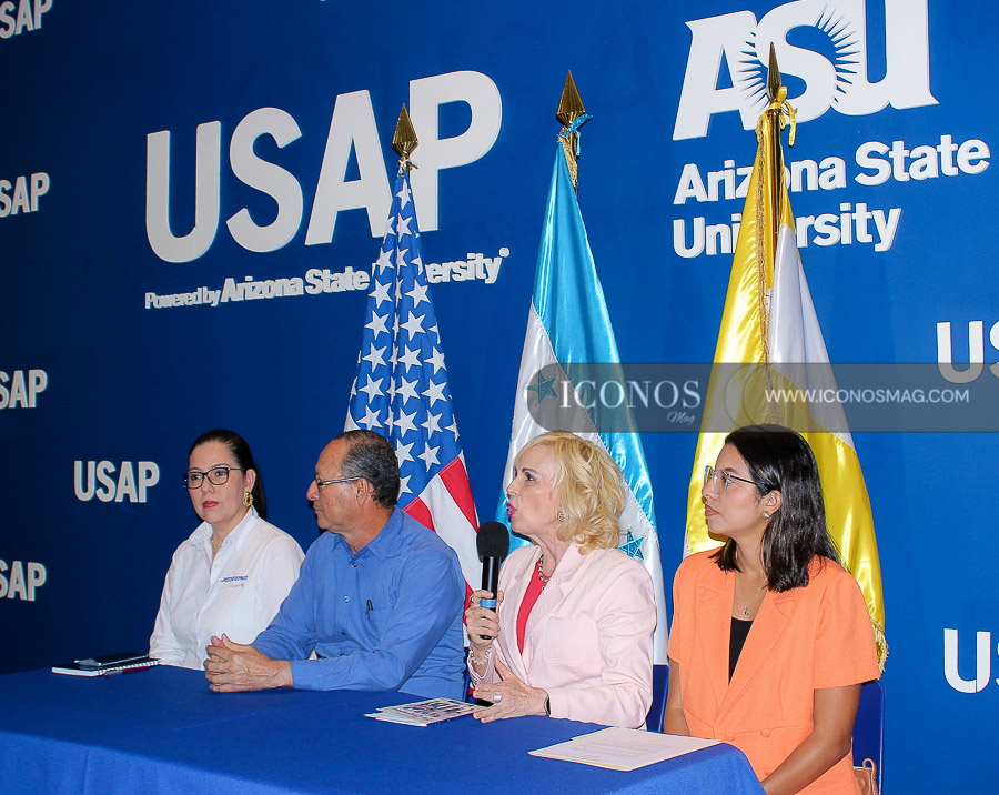 conferencia de prensa v cumbre de relaciones publicas by usap honduras