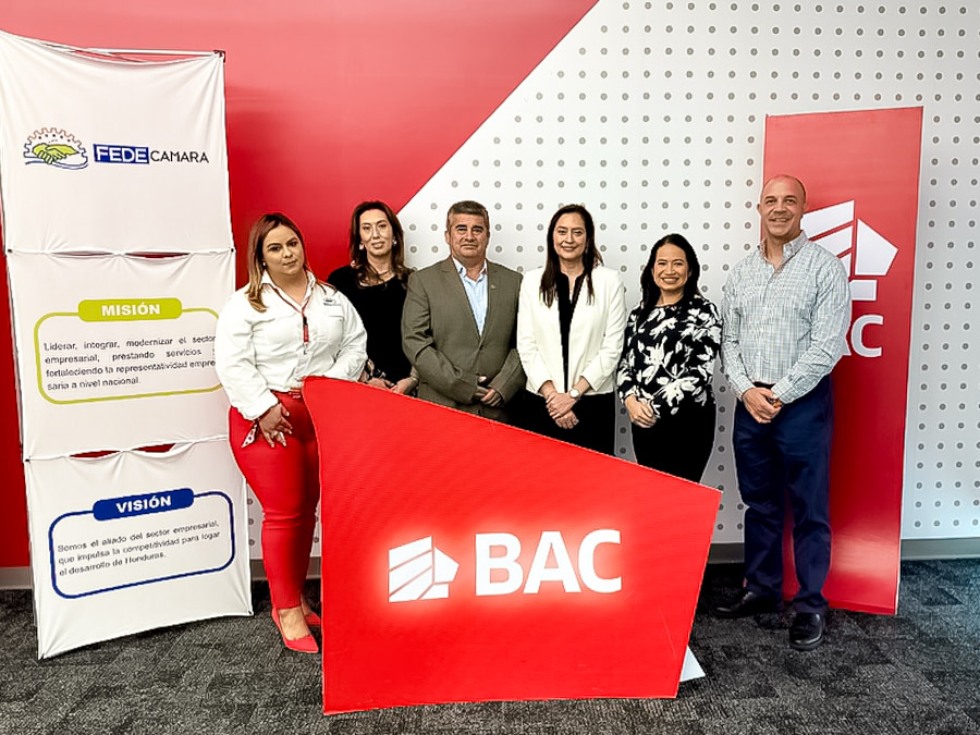 firma convenio bac honduras y fedecamara
