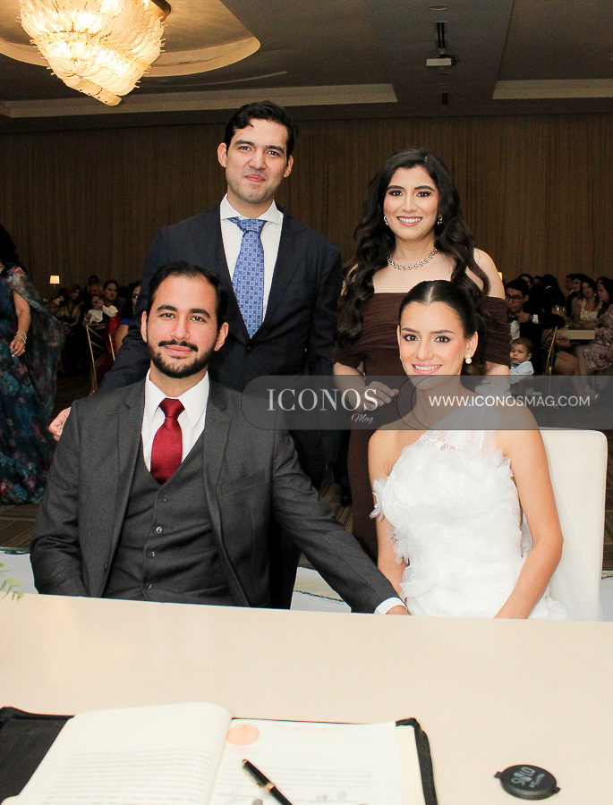 boda civil maria fernanda prieto sabillon y farid chucry andonie faraj