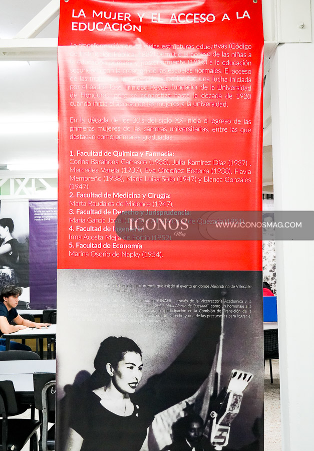 exposicion mujer academia y sociedad unah honduras