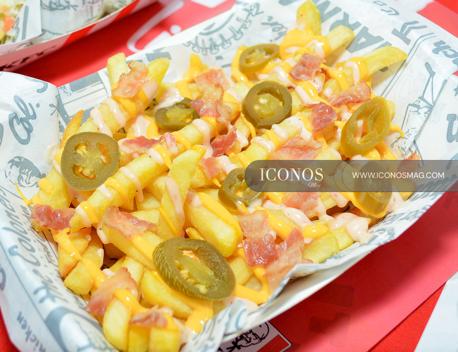 lanzamiento messy fries y churros by kfc honduras