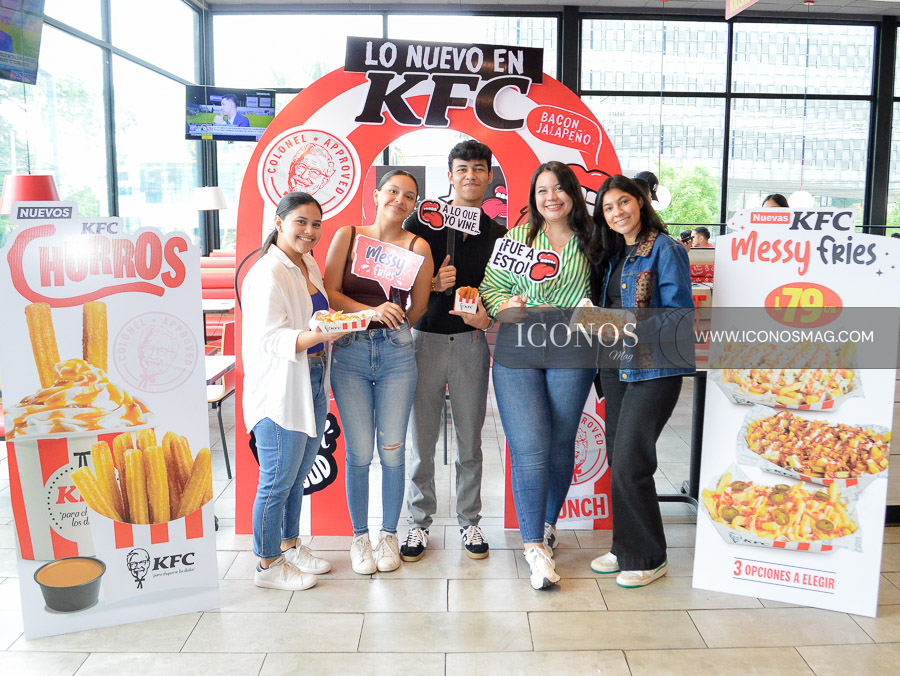 lanzamiento messy fries y churros by kfc honduras