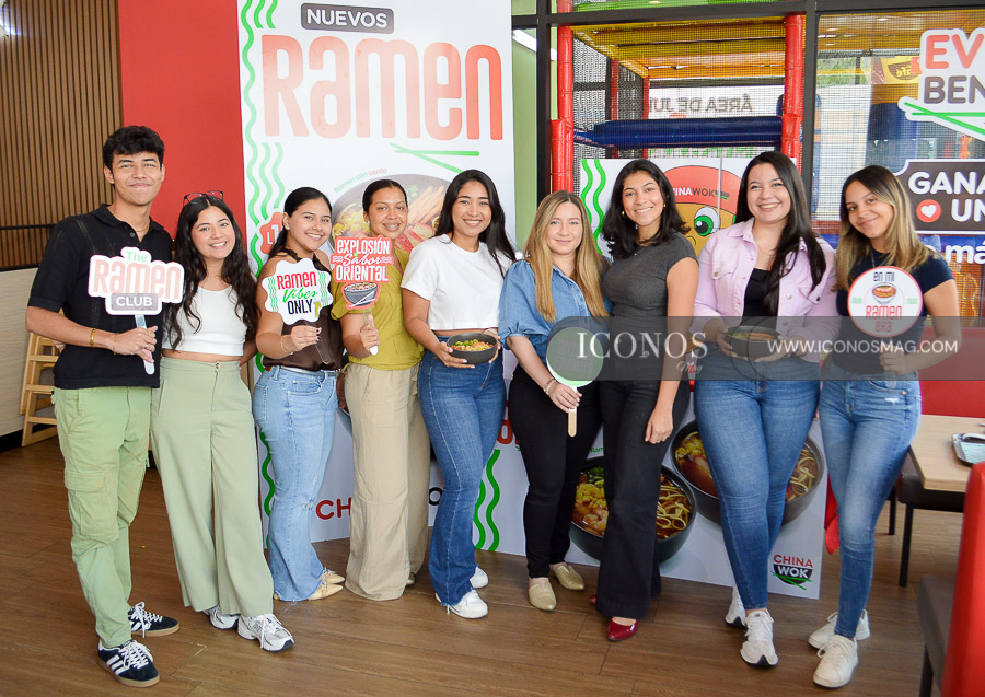 lanzamiento platillos ramen by china wok honduras