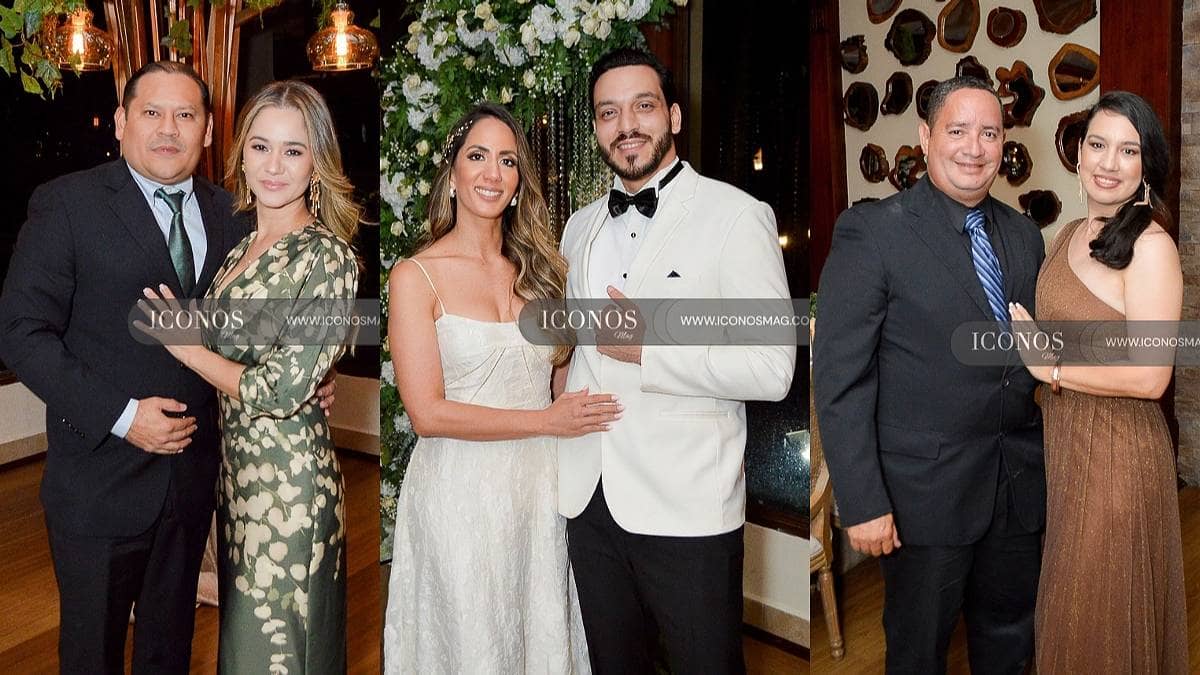 La boda civil Ofelia María Nazar Solimán y Roberto Alejandro Motta Van Tuyl