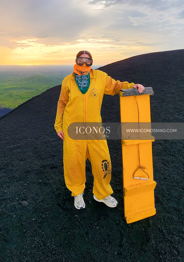 sandbording en cerro negro nicaragua