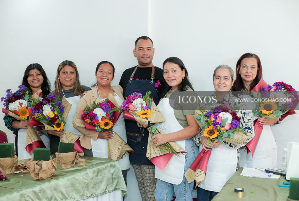 Taller internacional de floristería moderna Antonius Honduras