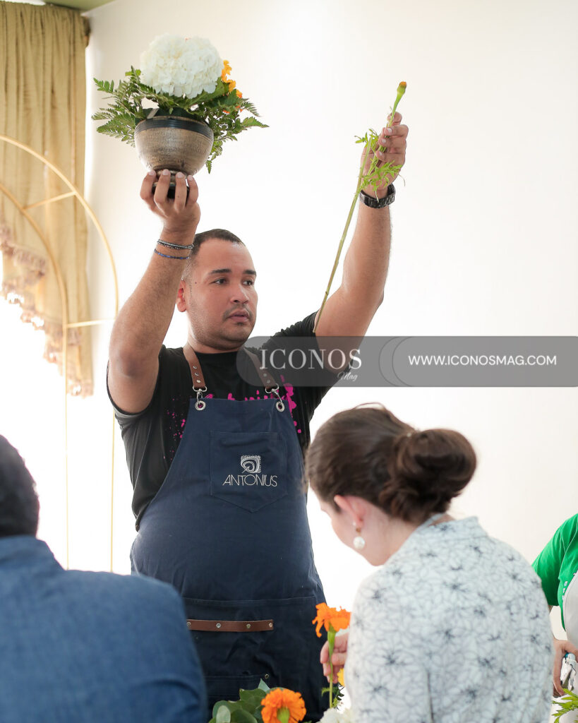 Taller internacional de floristería moderna Antonius Honduras