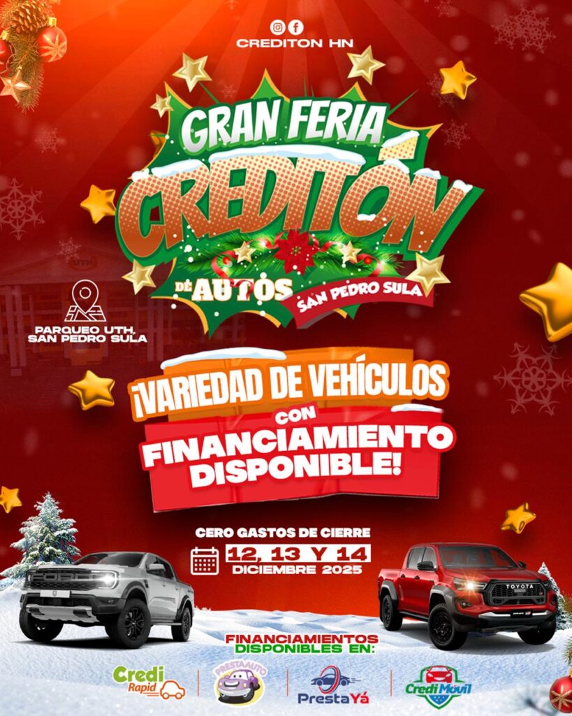 Feria Creditn diciembre San Pedro Sula