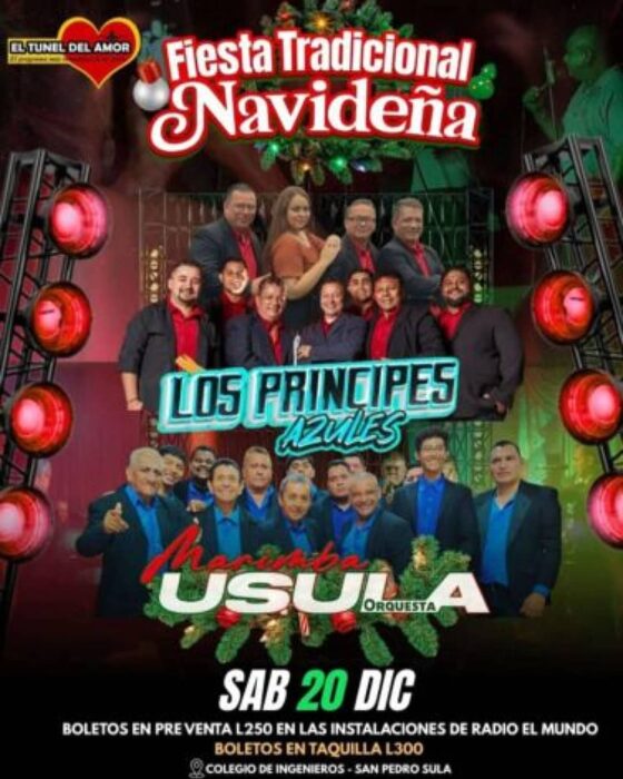 PORTADA Fiesta navidea El tnel del amor Honduras