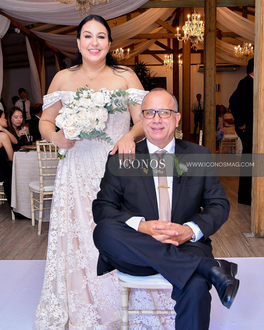 Victoria Palomo Handal y Darío Ruiz Fajardo: la alegre boda en <em>Angeli Garden</em>