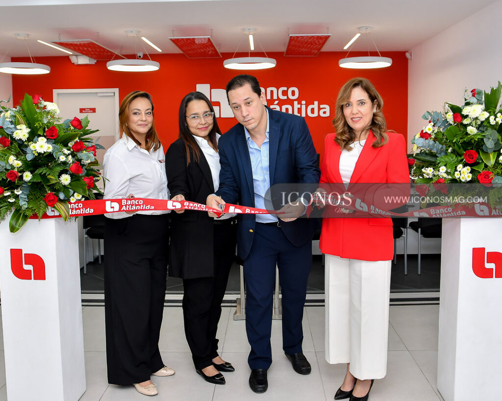 inauguracion agencia plaza doral banco atlantida honduras