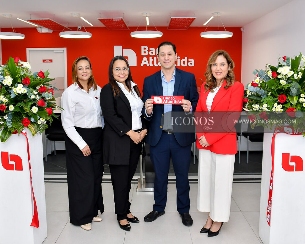 inauguracion agencia plaza doral banco atlantida honduras