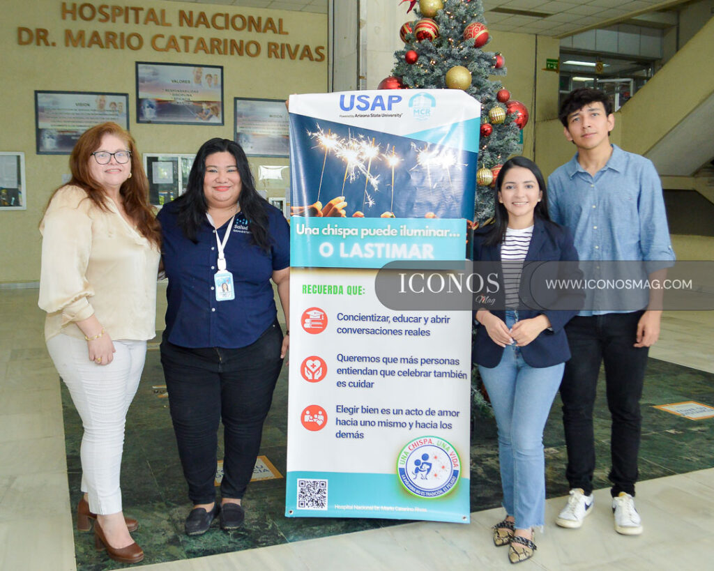 Campaña contra pólvora 2025 by hospital Mario Catarino Rivas