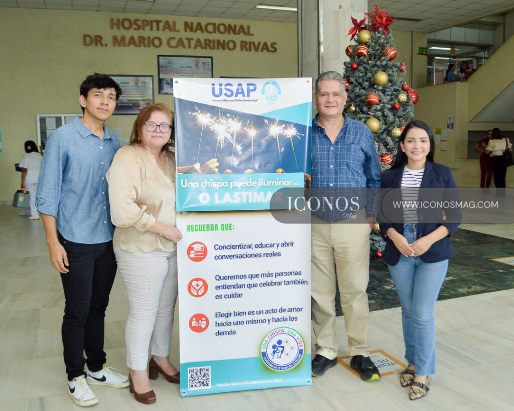 Campaña contra pólvora 2025 by hospital Mario Catarino Rivas