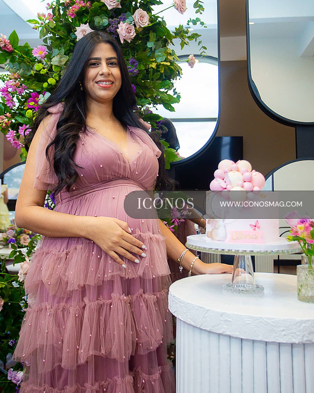 portada baby shower reyes