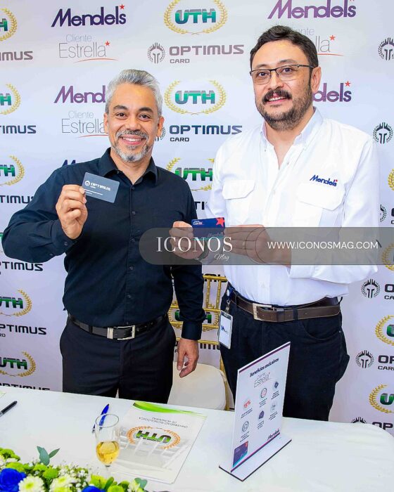 PORTADA Alianza Optimus Card UTH Honduras y Mendels