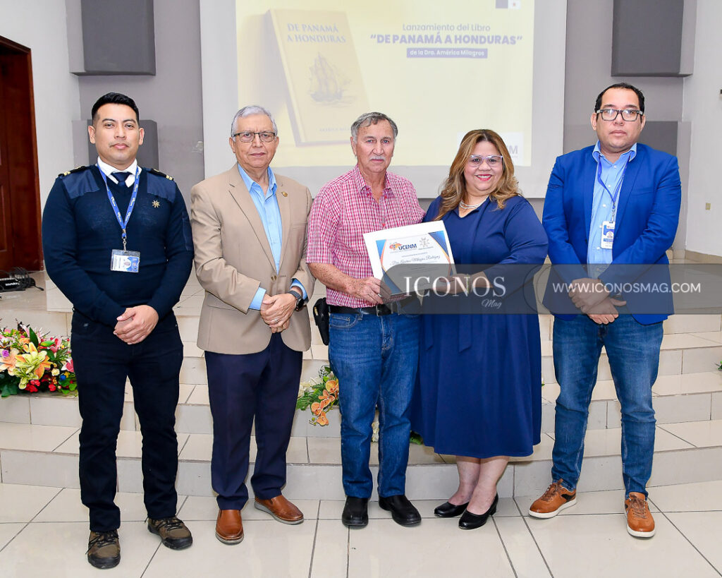 lanzamiento libro de panama a honduras ucenm honduras