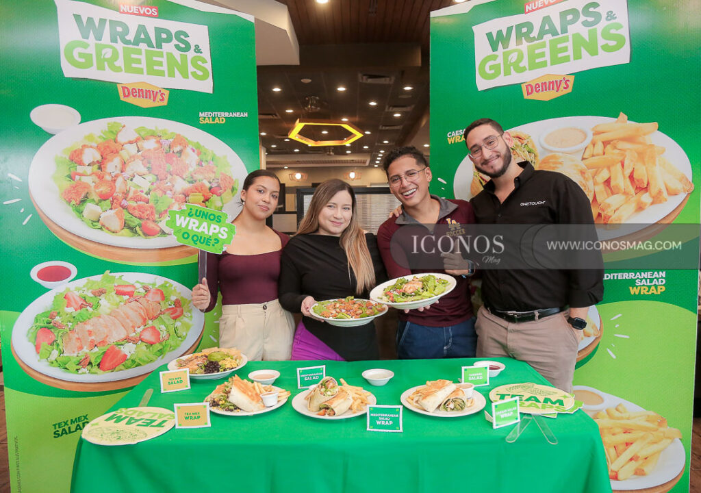 lanzamiento wraps greens by dennys honduras