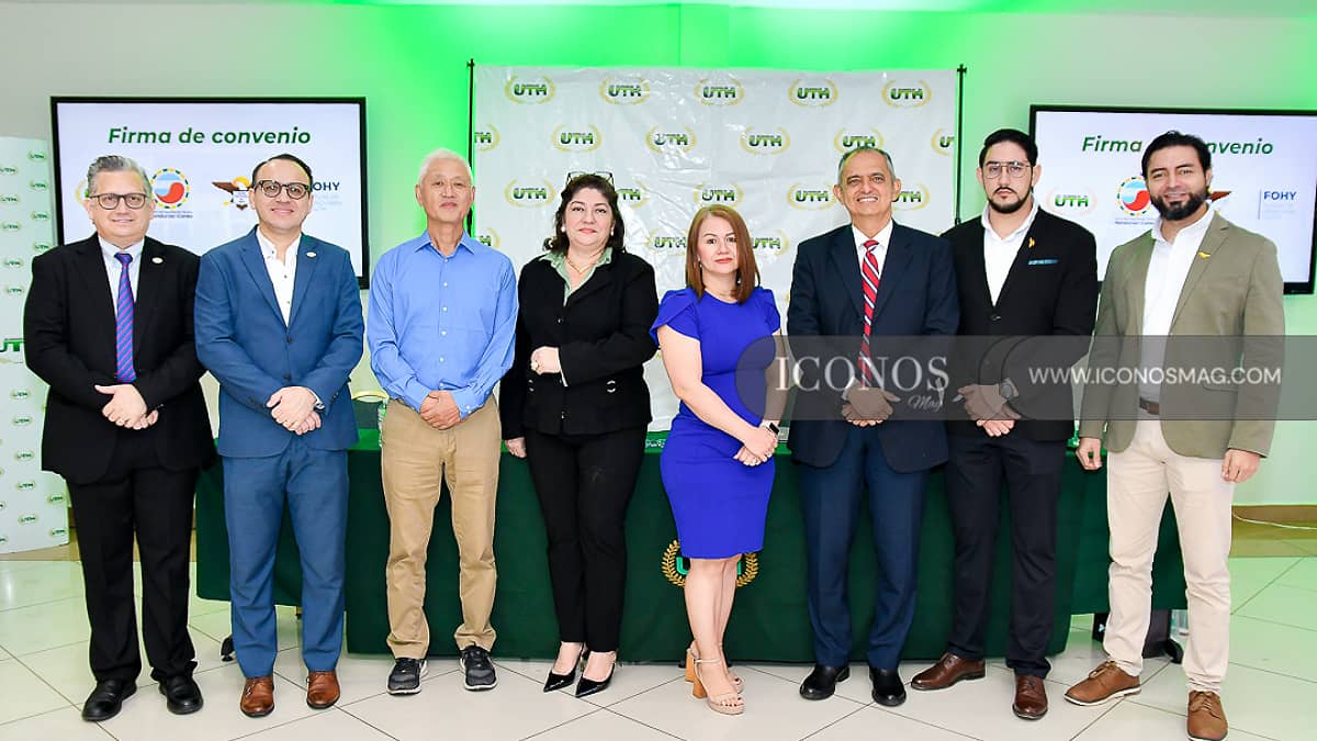 La firma de convenio 2026 <em>UTH</em> Honduras y <em>Future of Honduran Youth Fohy</em>