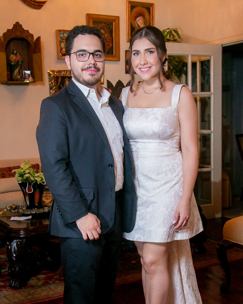 Boda civil Nubia Mercedes Guerra y Víctor Manuel Reyes