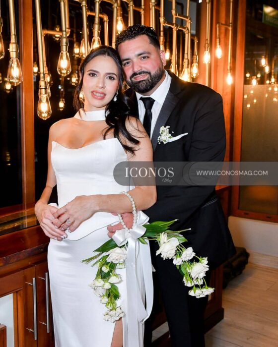 boda civil nur segebre y michael chahin