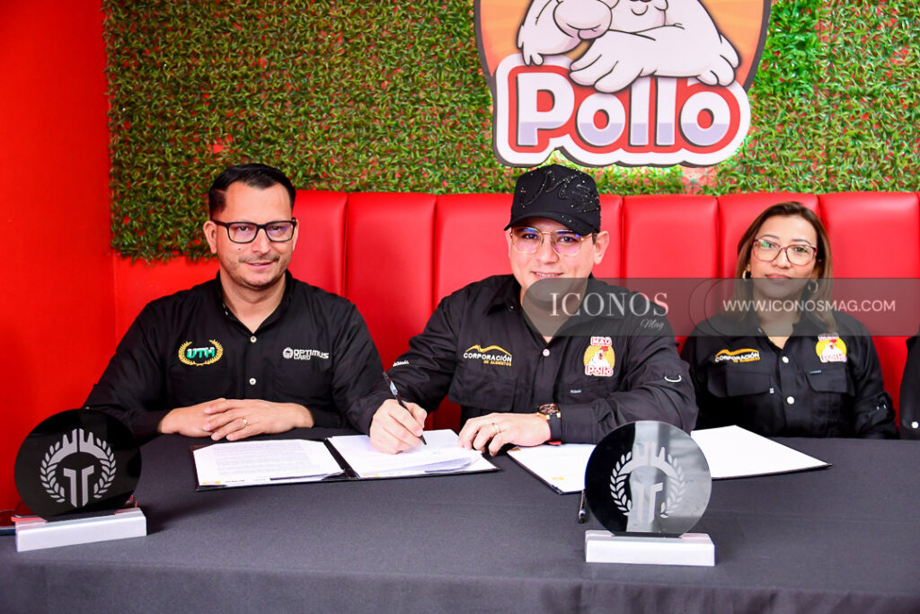 firma convenio uth honduras mag pollo by optimus card