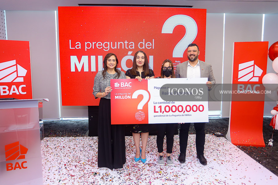 premiacion promola pregunta del millon by bac honduras