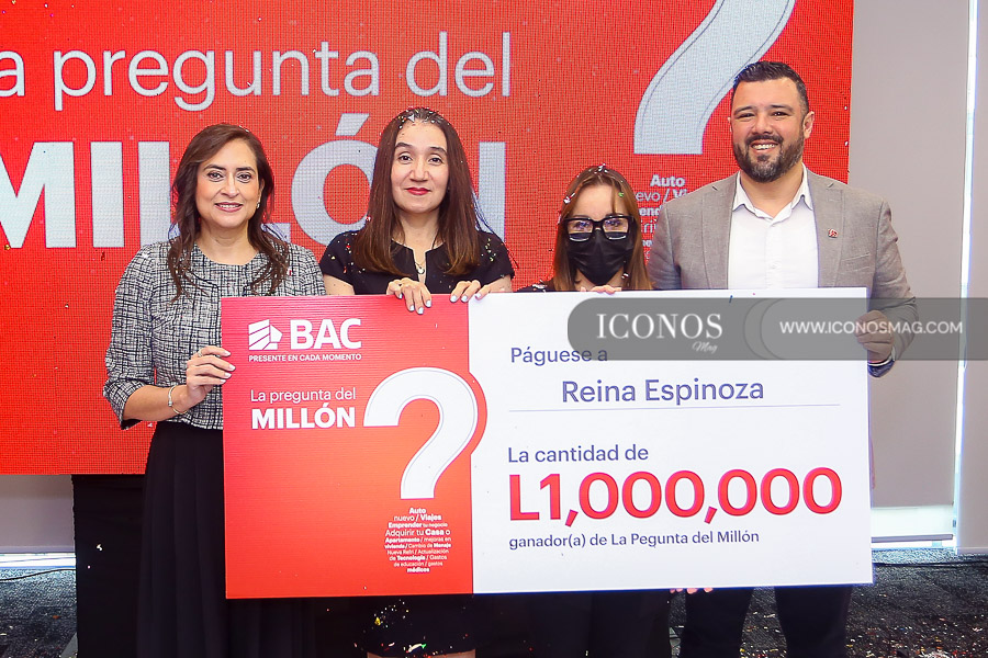 premiacion promola pregunta del millon by bac honduras
