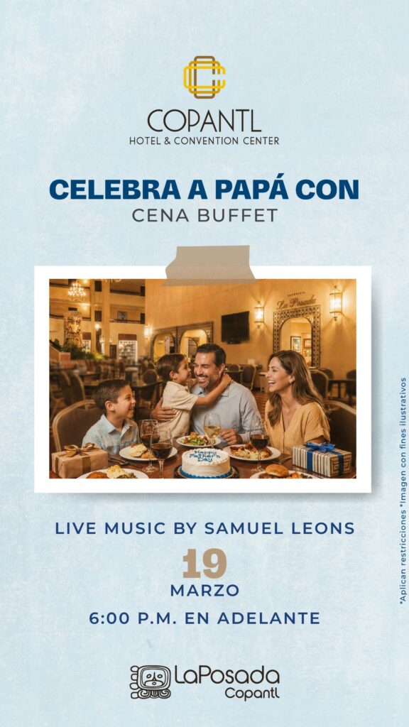 Cena buffet dia del padre historia