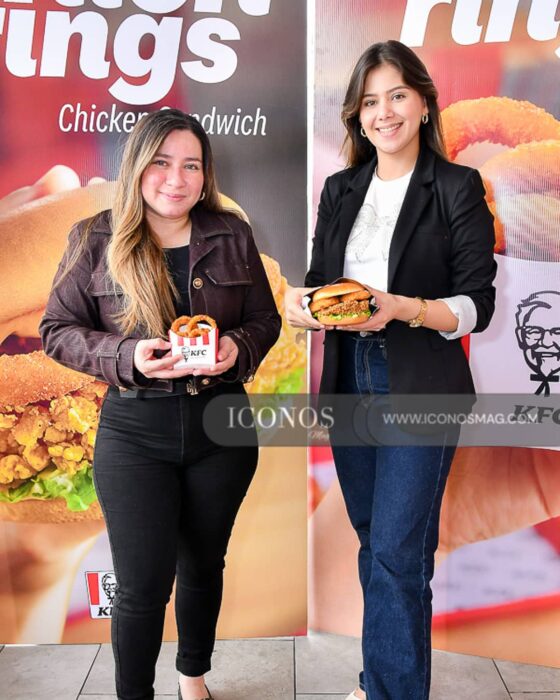 Onion Rings y Kentucky Chicken Sndwich by KFC Honduras