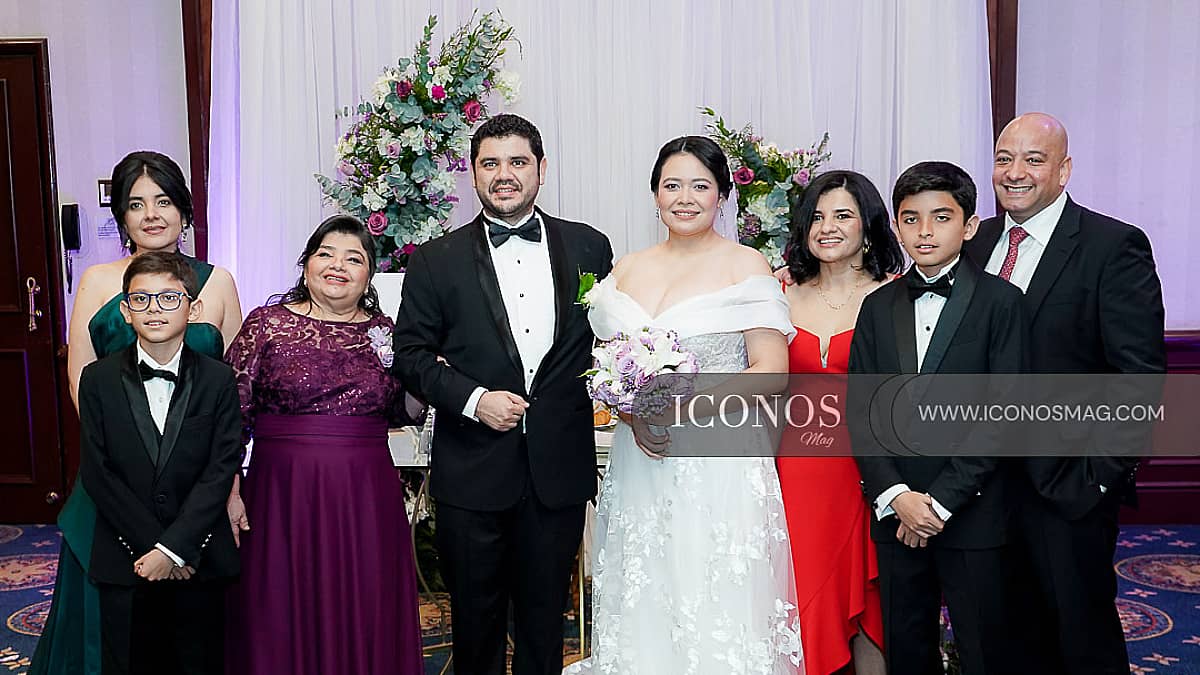 La boda Josselyn Méndez Ramos y Juan López Quintanilla