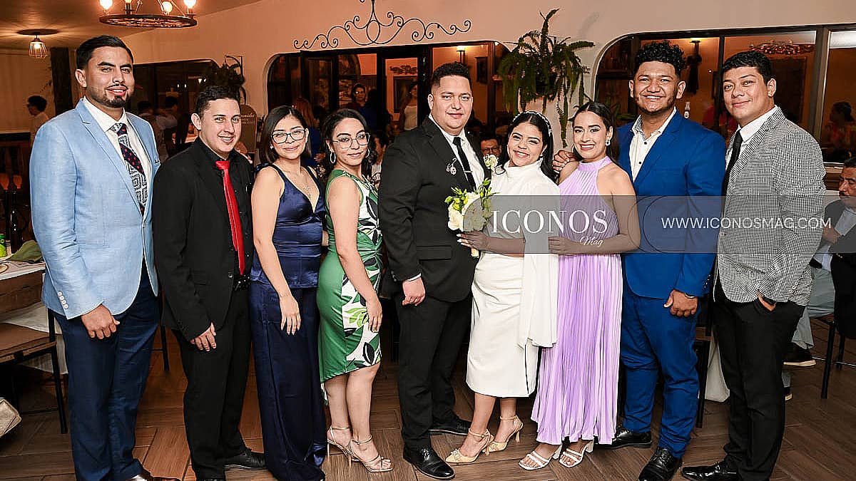 La boda civil de María Fernanda Moncada y Carlos Alberto Arita