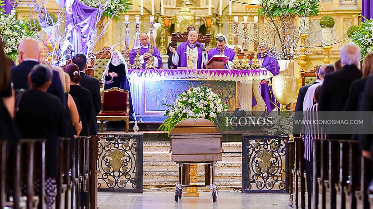 El funeral de Bessie Dolores Watson de Reina, ex primera dama de Honduras