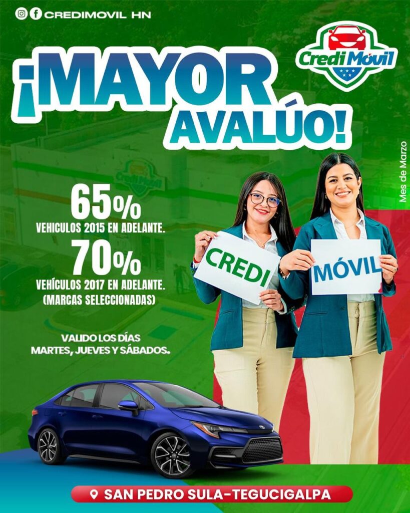 Promociones marzo CrediMvil Honduras