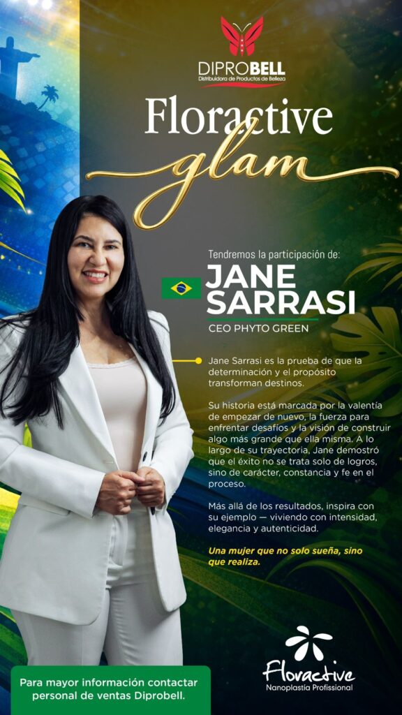 Ponentes Floractive glam 2026 Diprobell Honduras