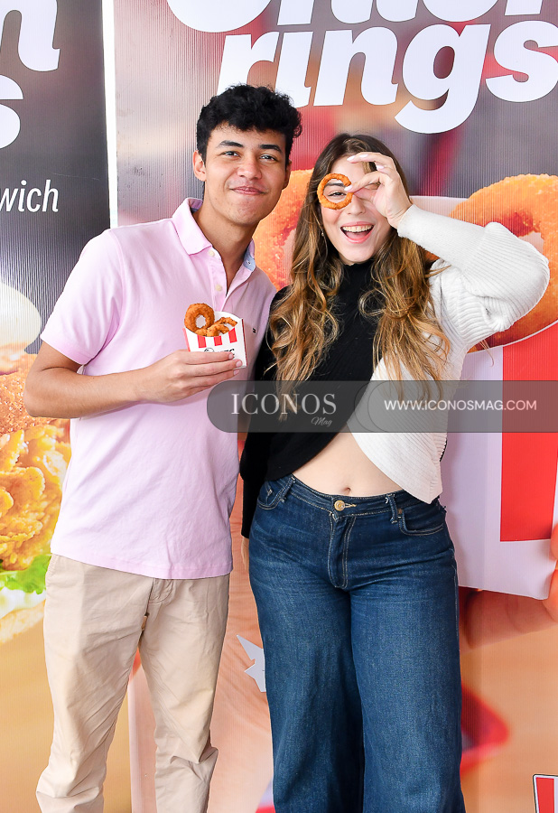 onion rings kentucky chicken sandwich kfc honduras