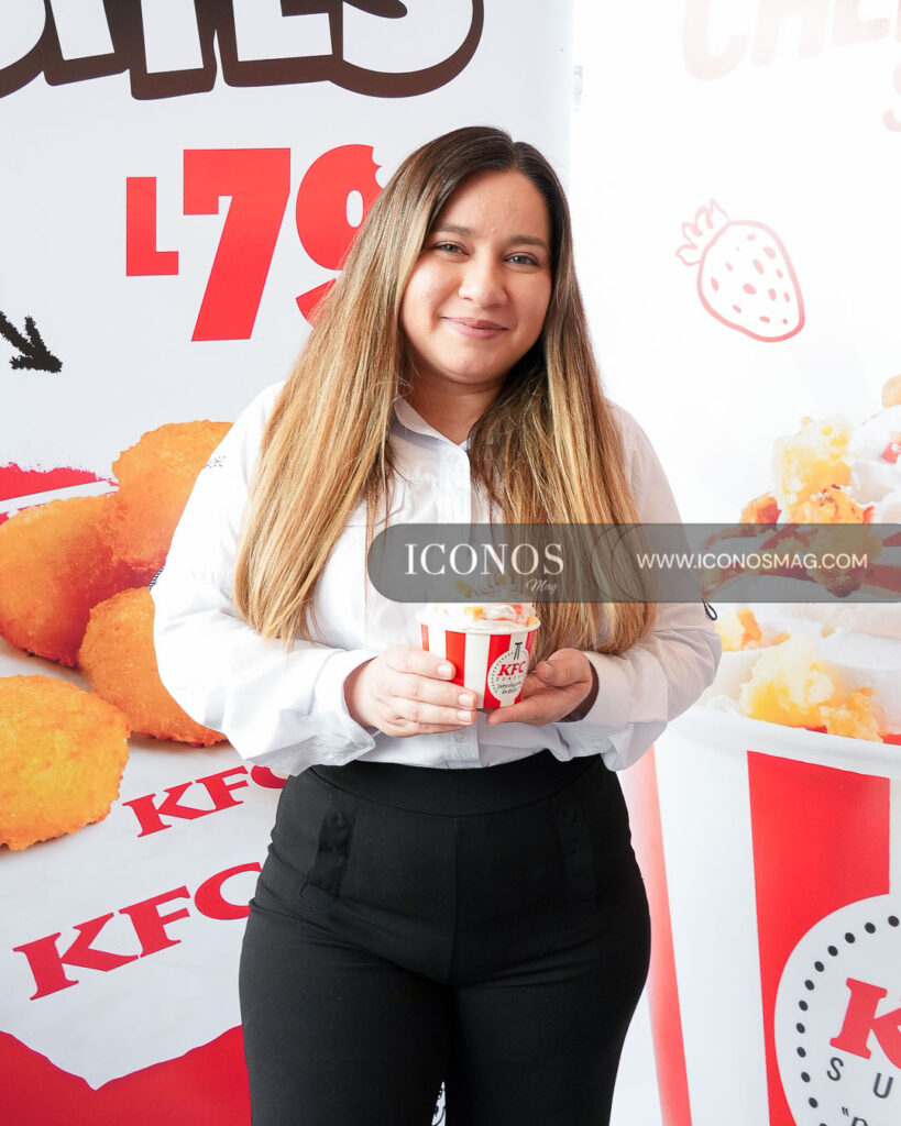 papa bites y strawberry sundae kfc honduras