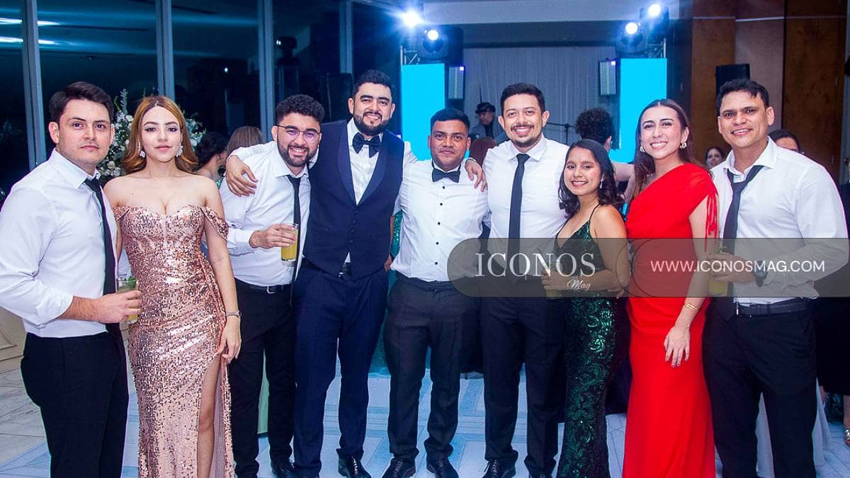 La boda religiosa de Diana Carolina Fajardo y David Mauricio Deras
