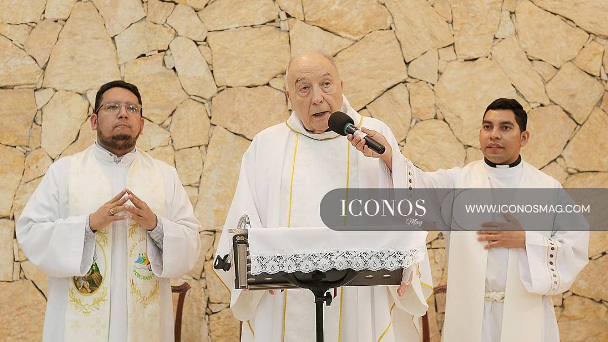 La misa por los 62 años de vida sacerdotal del padre Fernando Ibáñez en la parroquia El Buen Pastor
