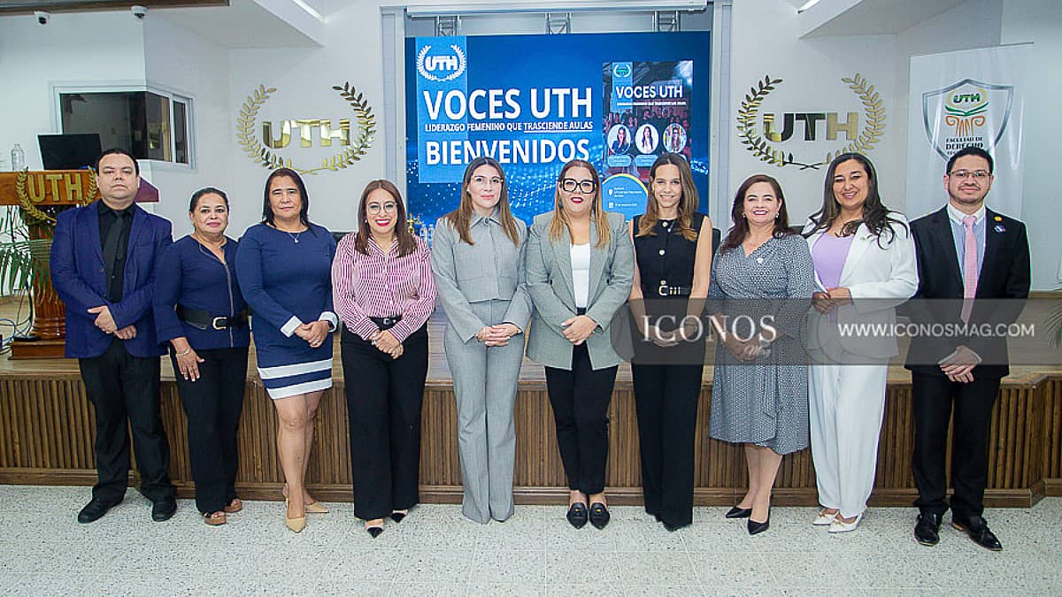 El foro <em>Voces UTH Liderazgo femenino que trasciende las aulas by UTH</em> Tegucigalpa