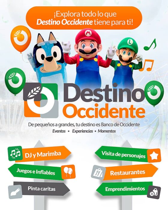 portada invitacion destino occidente banco de occidente honduras