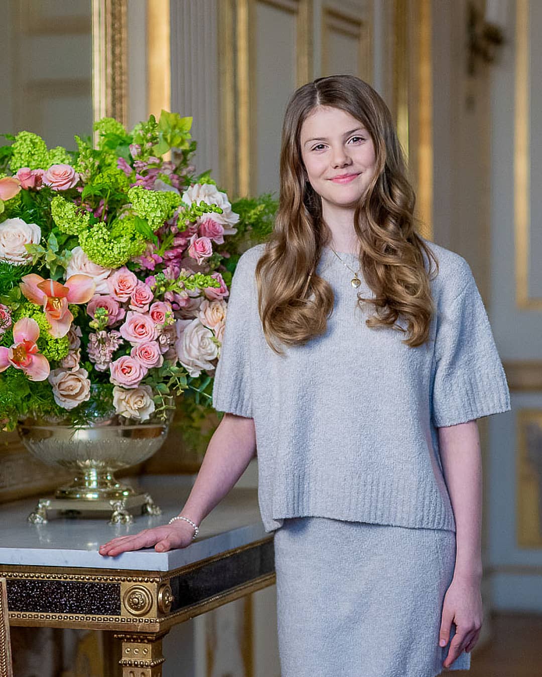 La princesa Estella de Suecia festeja sus catorce años y llega a la etapa de la juventud