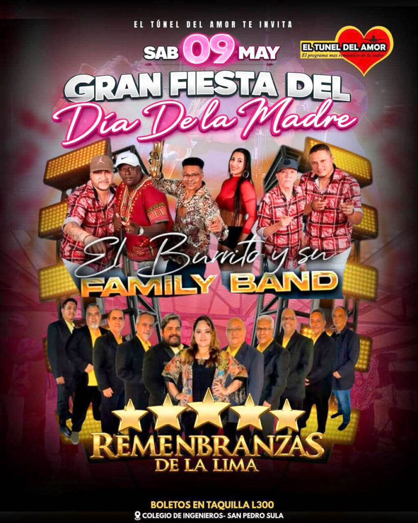 Fiesta para madres 2026 El túnel del amor