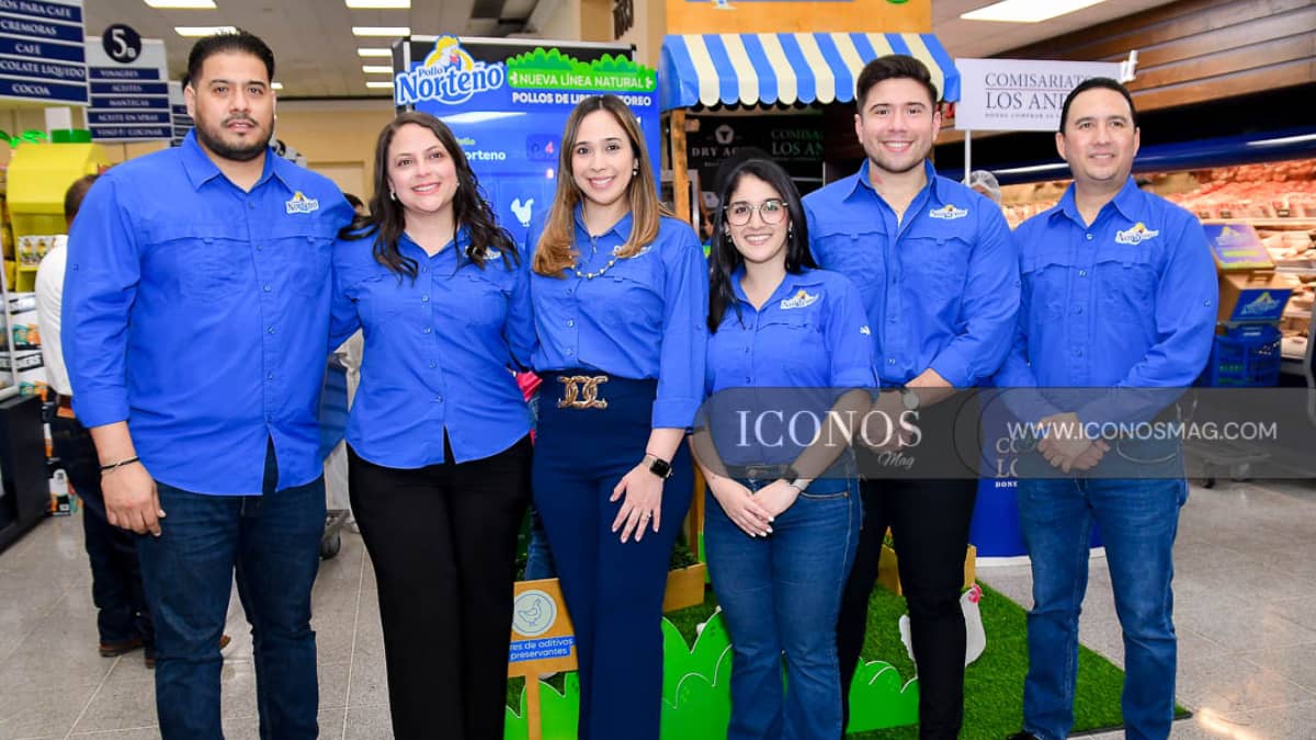 El lanzamiento de línea natural pollo libre de pastoreo <em>by pollo Norteño</em> Honduras